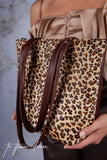 Cara Tote Bag - Jaguar & Cigar (End of Range)