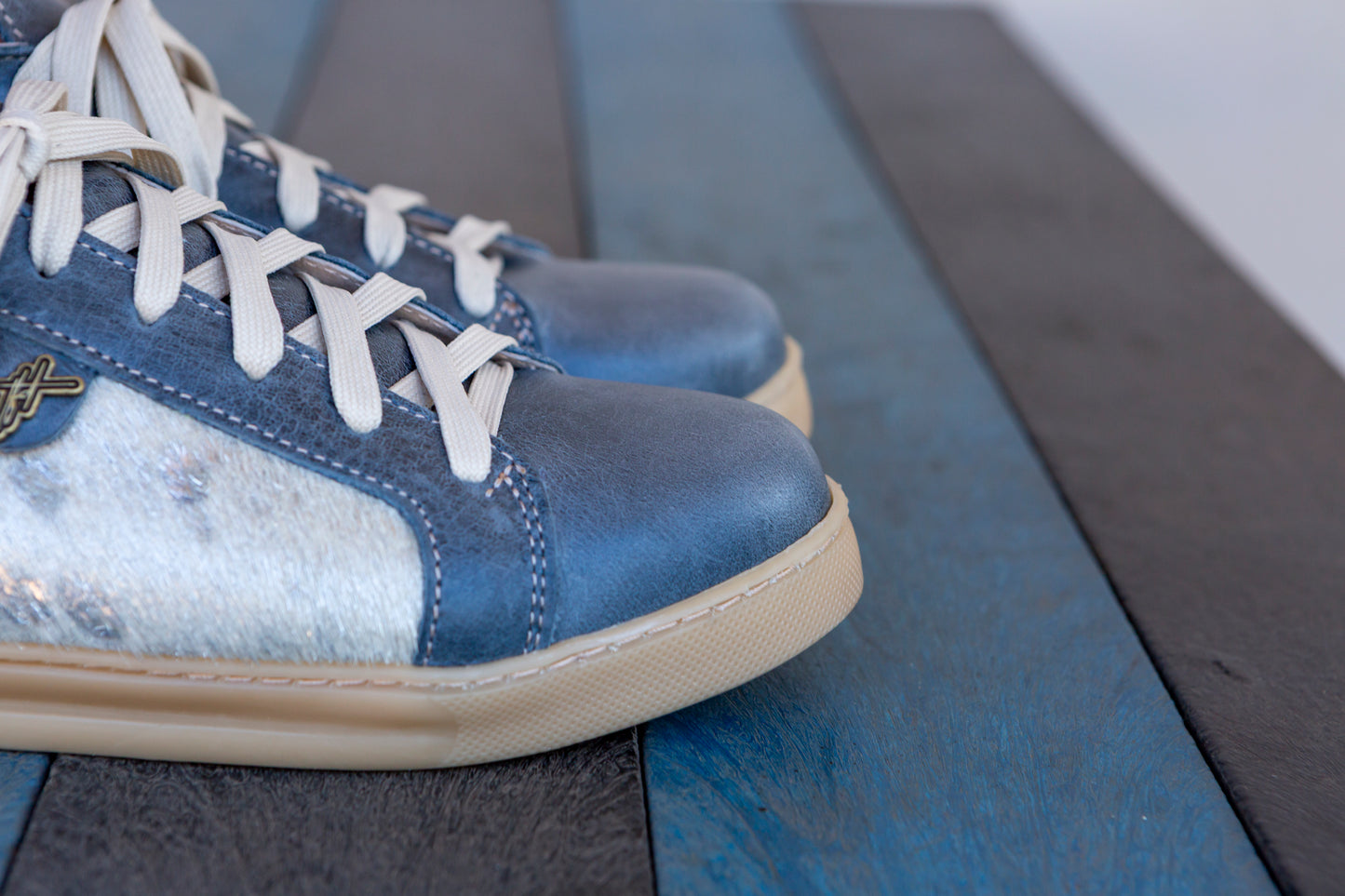 Nienke Sneaker - Denim Shimmer