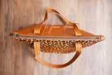 Cara Tote Bag - Jaguar & Toffee (End of Range)