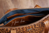 Cara Tote Bag - Jaguar & Toffee (End of Range)