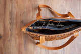Cara Tote Bag - Jaguar & Toffee (End of Range)