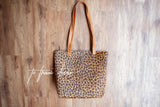 Cara Tote Bag - Jaguar & Toffee (End of Range)