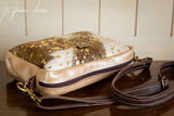 Anya Sling Bag - Gold, Choc & Nguni