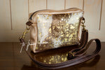 Anya Sling Bag - Gold, Choc & Nguni