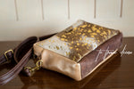 Anya Sling Bag - Gold, Choc & Nguni