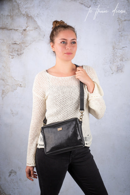 Anya Sling Bag - Black Bling