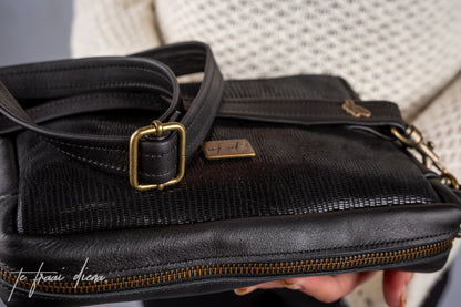 Anya Sling Bag - Black Bling
