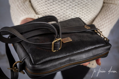 Anya Sling Bag - Black Bling