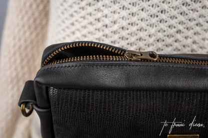 Anya Sling Bag - Black Bling
