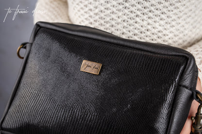 Anya Sling Bag - Black Bling