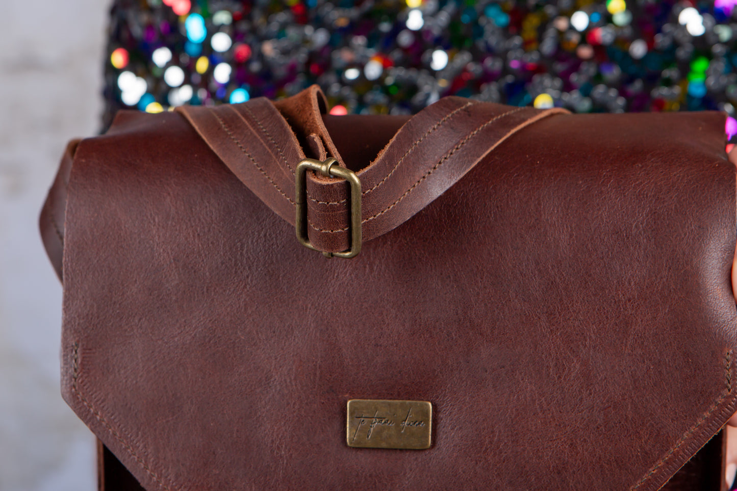Box Satchel - Cigar Brown