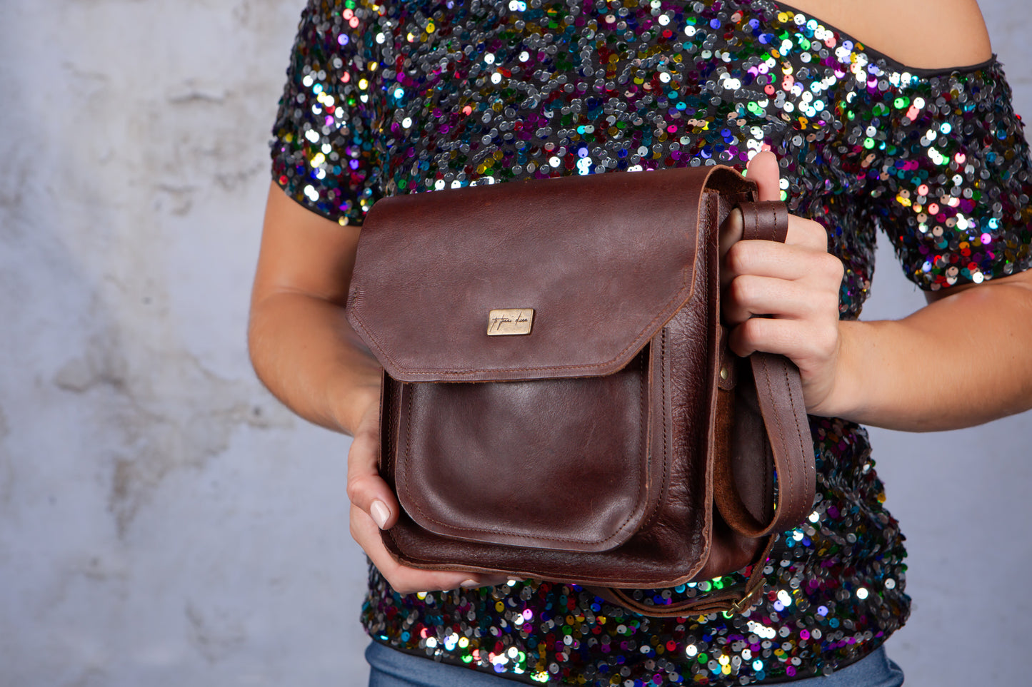 Box Satchel - Cigar Brown