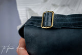 Box Satchel - Denim