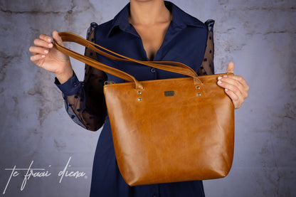 Cara Tote Bag - Toffee