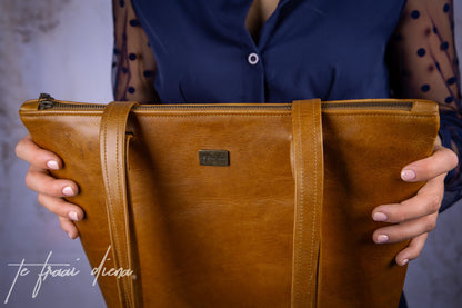Cara Tote Bag - Toffee