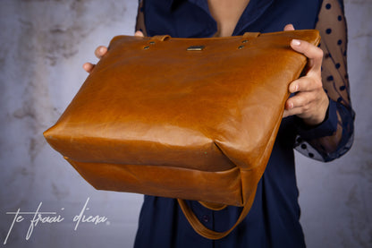 Cara Tote Bag - Toffee
