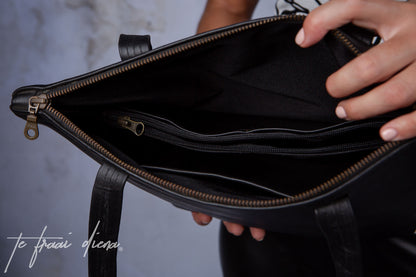 Cara Tote Bag - Black