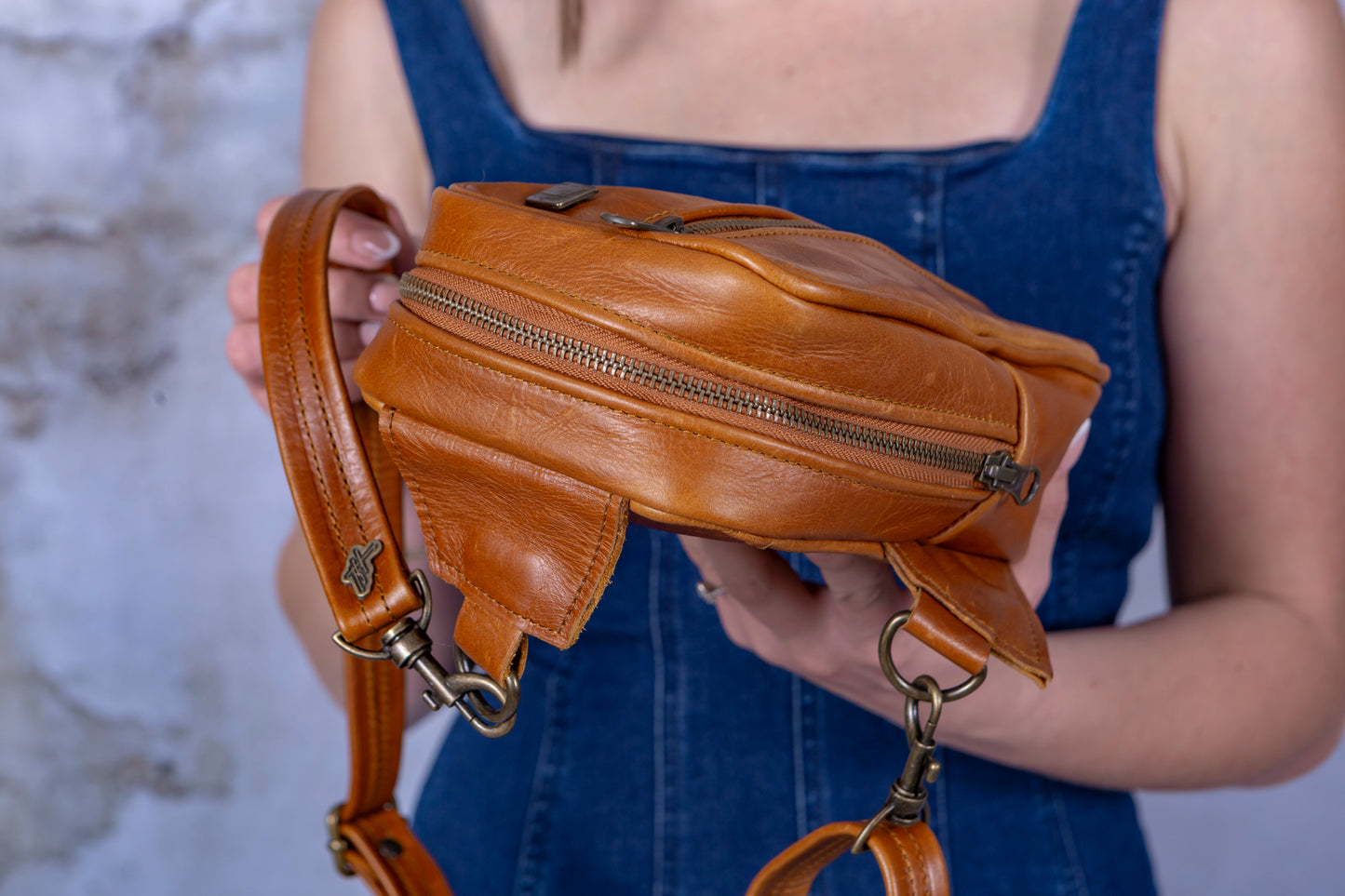 Cross Body Bag - Toffee