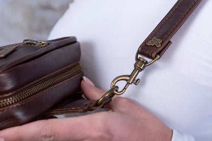 Cross Body Bag - Dark Choc