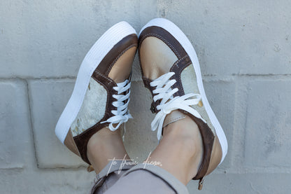 Fleur Sneaker - Gold Rush