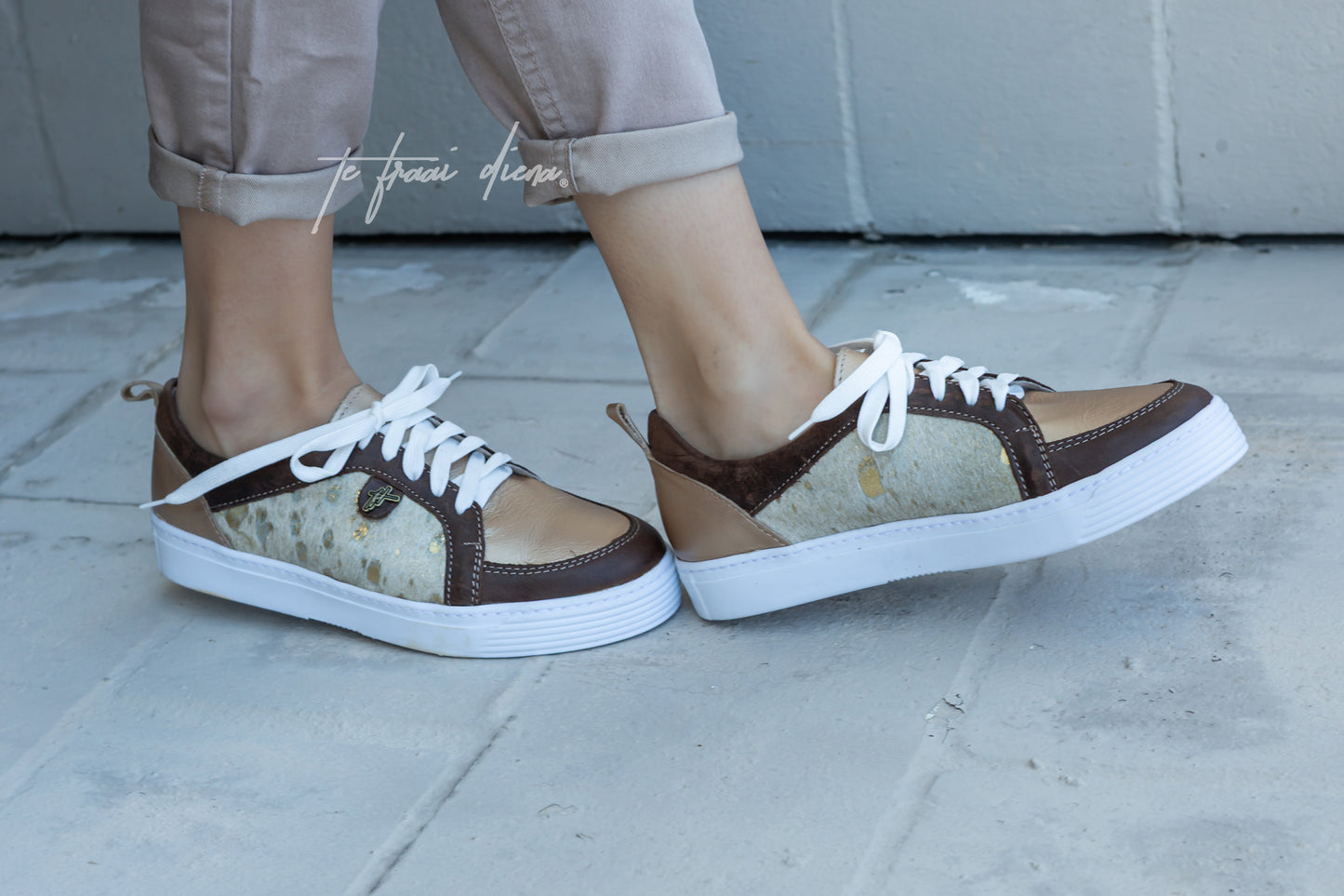 Fleur Sneaker - Gold Rush