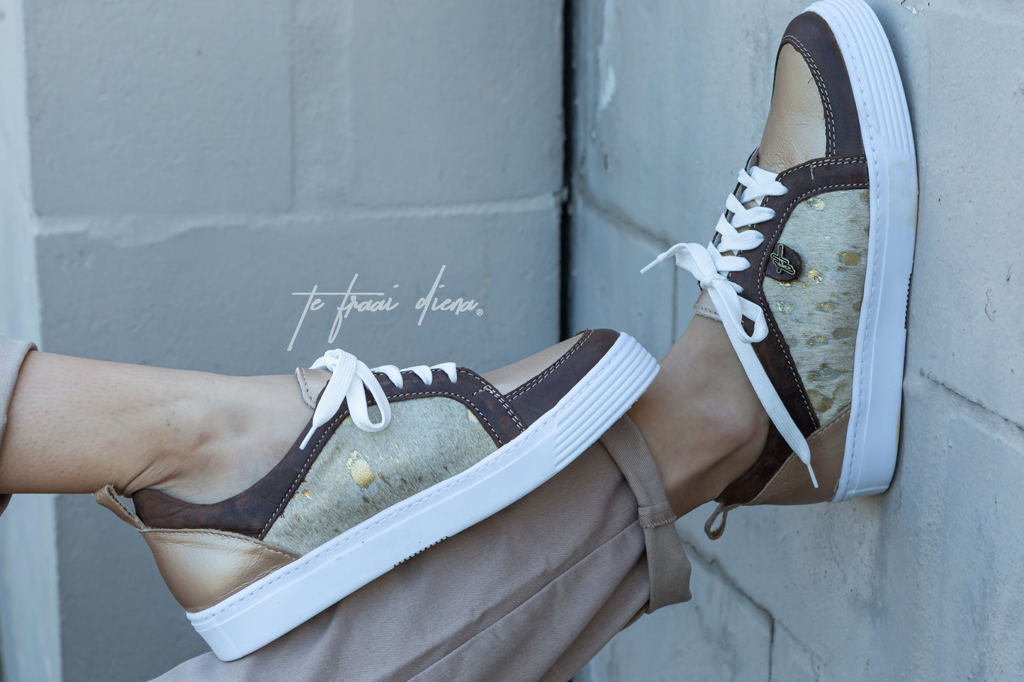 Fleur Sneaker - Gold Rush