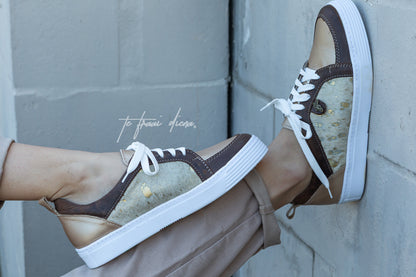 Fleur Sneaker - Gold Rush