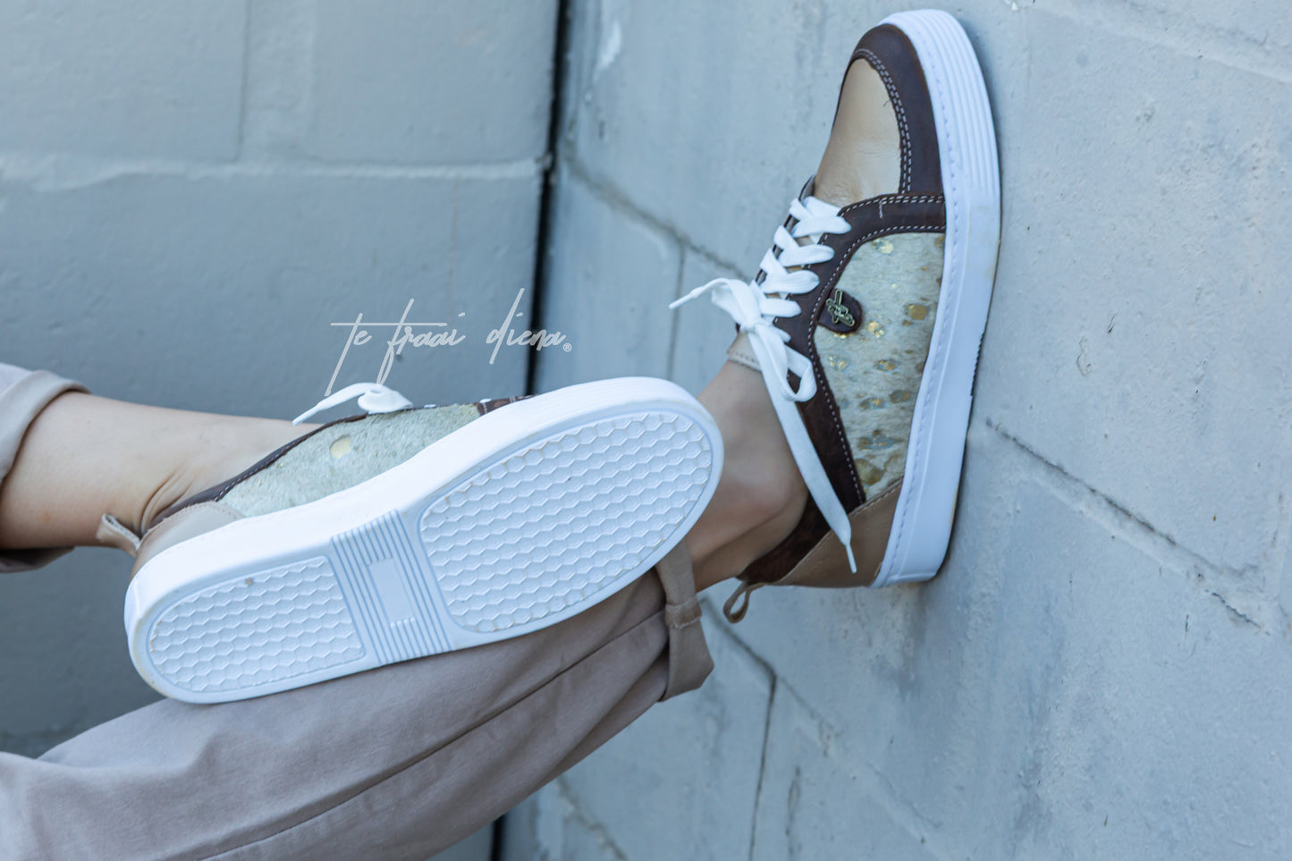 Fleur Sneaker - Gold Rush