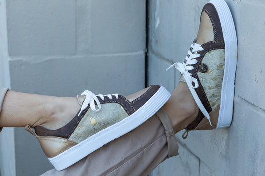 Fleur Sneaker - Gold Rush