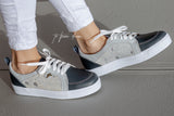 Fleur Sneaker - Navy Glitter
