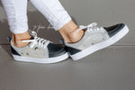 Fleur Sneaker - Navy Glitter