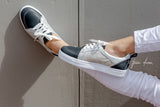 Fleur Sneaker - Navy Glitter
