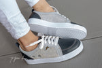 Fleur Sneaker - Navy Glitter