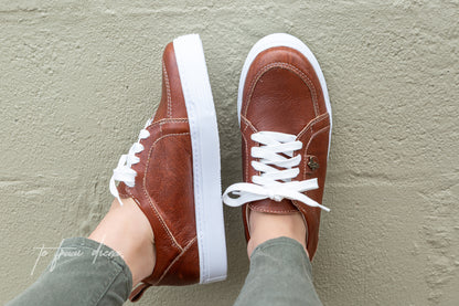 Fleur Sneaker - Tan