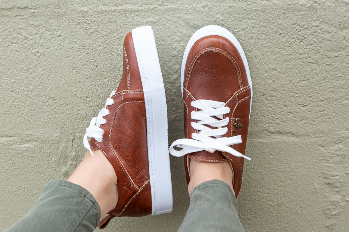 Fleur Sneaker - Tan
