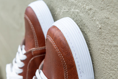 Fleur Sneaker - Tan