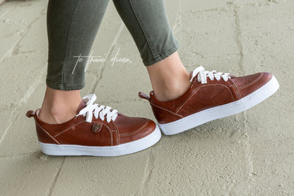 Fleur Sneaker - Tan
