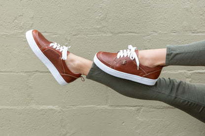 Fleur Sneaker - Tan