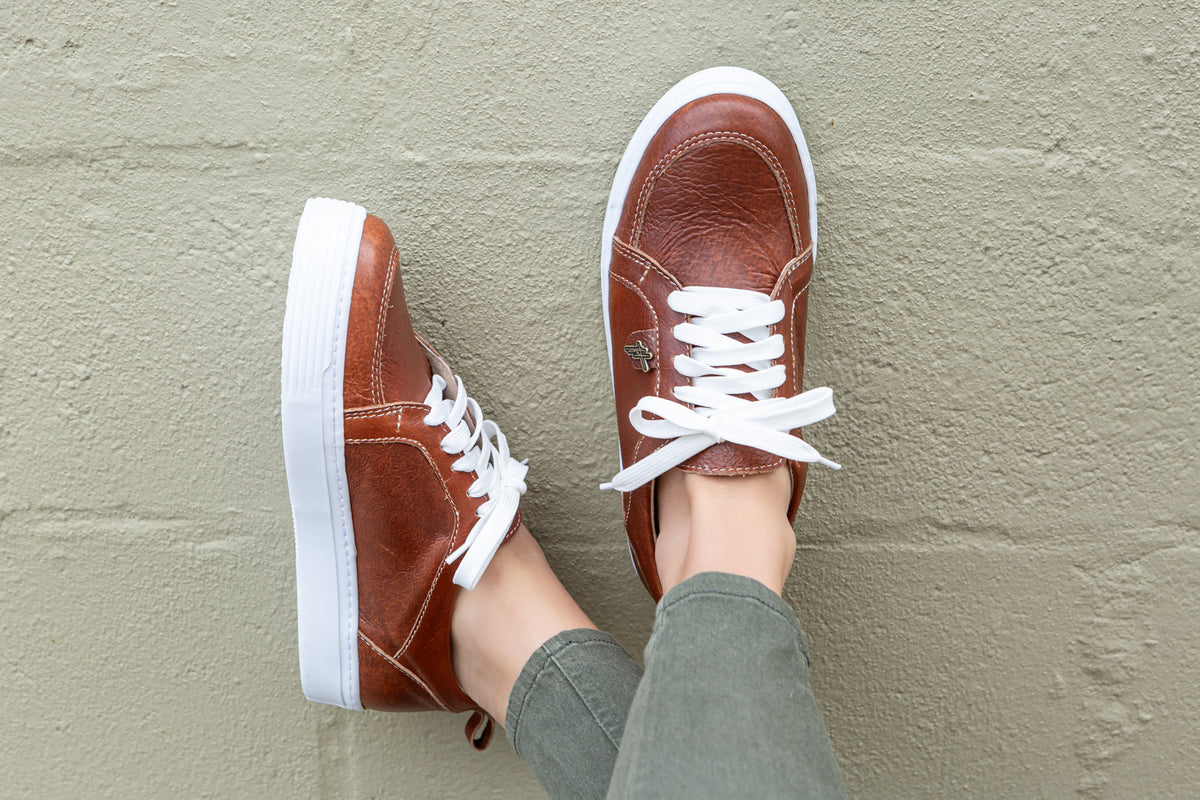 Fleur Sneaker - Tan