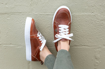 Fleur Sneaker - Tan