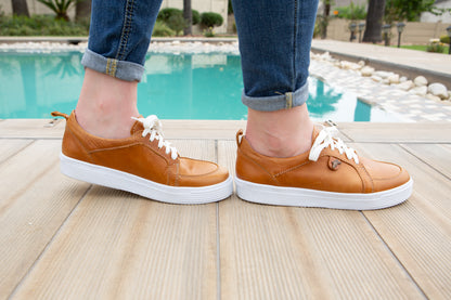 Fleur Sneaker - Toffee