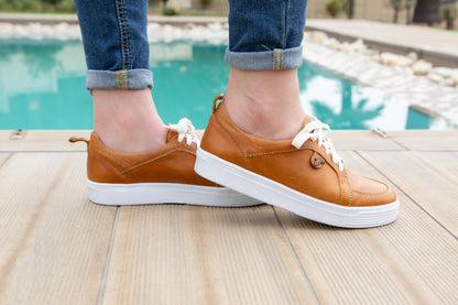 Fleur Sneaker - Toffee