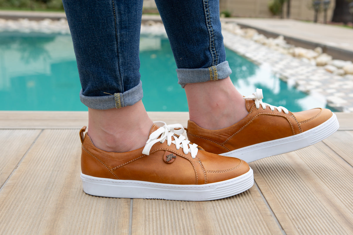 Fleur Sneaker - Toffee