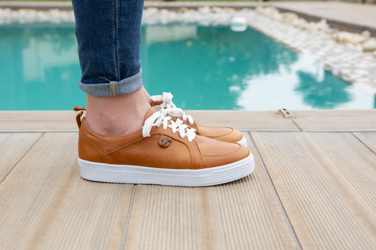 Fleur Sneaker - Toffee