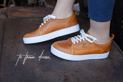 Fleur Sneaker - Toffee
