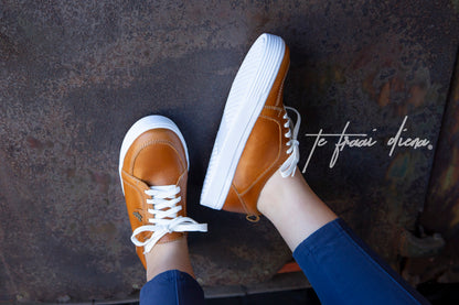 Fleur Sneaker - Toffee