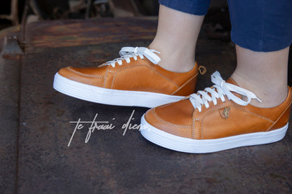 Fleur Sneaker - Toffee