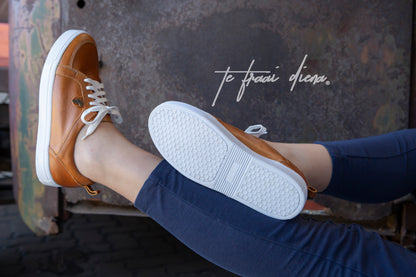 Fleur Sneaker - Toffee