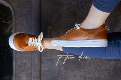 Fleur Sneaker - Toffee