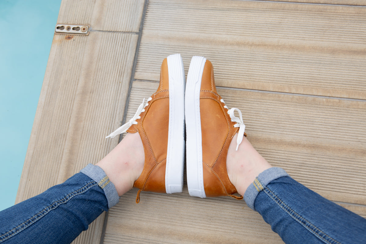 Fleur Sneaker - Toffee